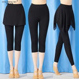 Classical Dance Practice Pants Modern Dance/Latin Dance Modal Comfortable Leggings Adult Women's Cropped Pants