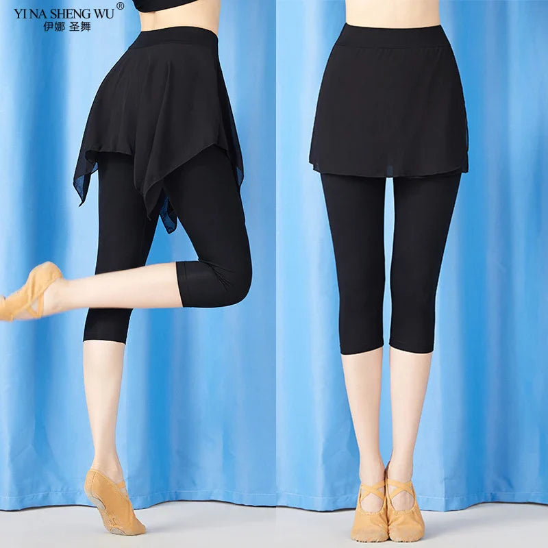 Classical Dance Practice Pants Modern Dance/Latin Dance Modal Comfortable Leggings Adult Women's Cropped Pants