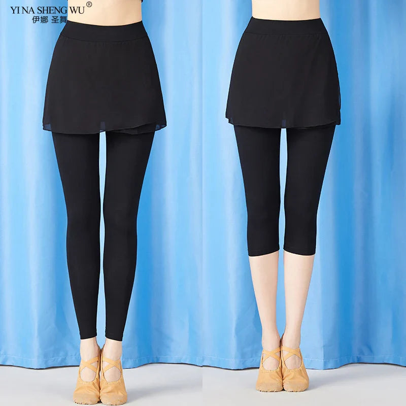 Classical Dance Practice Pants Modern Dance/Latin Dance Modal Comfortable Leggings Adult Women's Cropped Pants