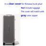 Clear Cover For Rimowa essential Trunk Plus 33inch Thicken PVC High Quality Luggage Protector With Zipper