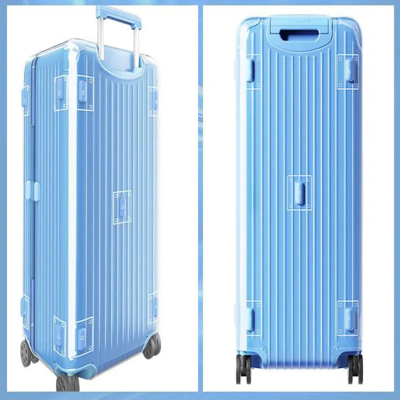 Clear Cover For Rimowa essential Trunk Plus 33inch Thicken PVC High Quality Luggage Protector With Zipper