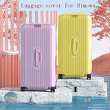 Clear Cover For Rimowa essential Trunk Plus 33inch Thicken PVC High Quality Luggage Protector With Zipper