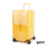 Clear PVC Suitcase Cover Protectors PVC Transparent Travel Luggage Protector for Carry