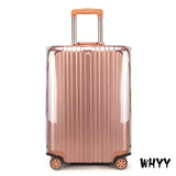 Clear PVC Suitcase Cover Protectors PVC Transparent Travel Luggage Protector for Carry