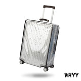 Clear PVC Suitcase Cover Protectors PVC Transparent Travel Luggage Protector for Carry