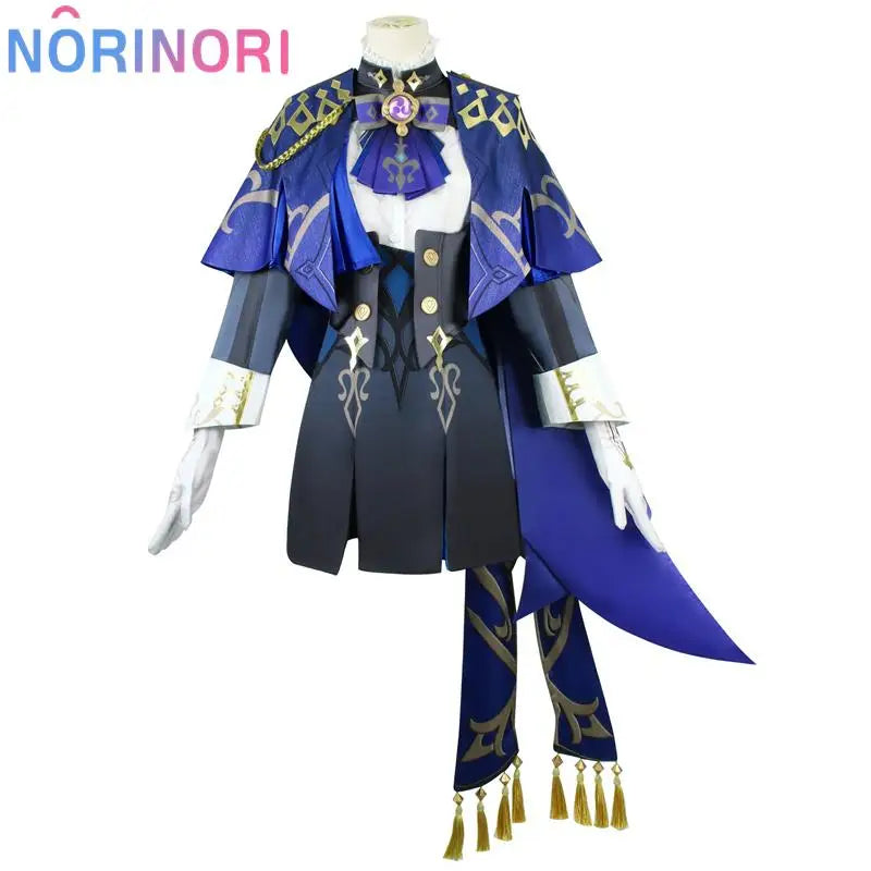 Clorinde Cosplay Genshin Impact Clorinde Cosplay Costume Fontaine Cosplay Dress  Collab Series Halloween Costume