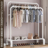 Clothes Racks Hotel Furniture for Wardrobe Room Hanger Floor Standing Coat Rack Folding Portable Cabinets Shelving Shoe-shelf