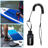 Coiled Surfboard Leash Sup Board Foot Leg Rope Practical Surfing Stand UP Paddle Board Ankle Leash Elastic Surfboard Safety