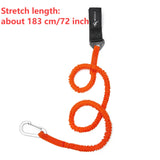 Coiled Surfboard Leash Sup Board Foot Leg Rope Practical Surfing Stand UP Paddle Board Ankle Leash Elastic Surfboard Safety