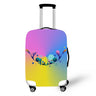 Colorful Graffiti Thicken Luggage Cover Elastic Baggage Cover Suitable 19 To 32 Inch Suitcase Case Dust Cover Travel Accessories