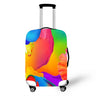 Colorful Graffiti Thicken Luggage Cover Elastic Baggage Cover Suitable 19 To 32 Inch Suitcase Case Dust Cover Travel Accessories