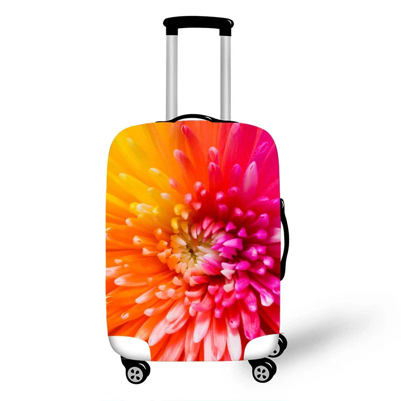 Colorful Graffiti Thicken Luggage Cover Elastic Baggage Cover Suitable 19 To 32 Inch Suitcase Case Dust Cover Travel Accessories