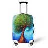 Colorful Graffiti Thicken Luggage Cover Elastic Baggage Cover Suitable 19 To 32 Inch Suitcase Case Dust Cover Travel Accessories