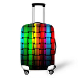 Colorful Graffiti Thicken Luggage Cover Elastic Baggage Cover Suitable 19 To 32 Inch Suitcase Case Dust Cover Travel Accessories