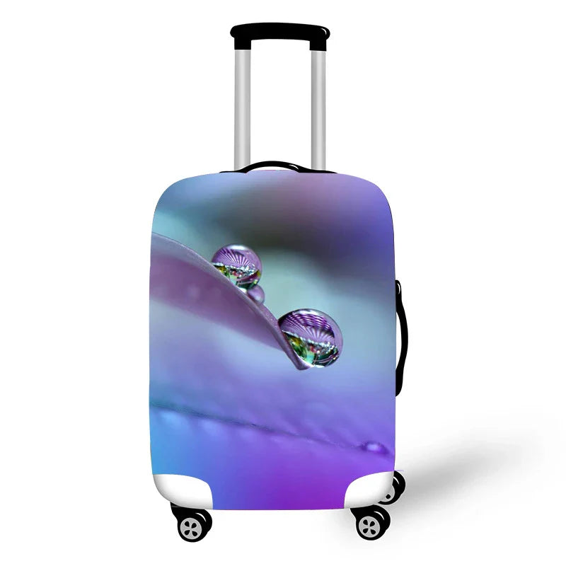 Colorful Graffiti Thicken Luggage Cover Elastic Baggage Cover Suitable 19 To 32 Inch Suitcase Case Dust Cover Travel Accessories