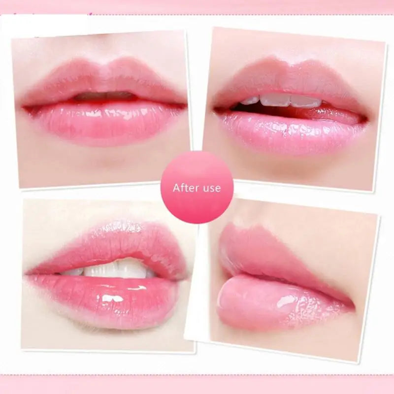 Colorless Lip Balm Color Sexy Cute Fruit Lip Balm Liquid Lipstick Waterproof Moisturizing Plumper lip Oil Women Lip Care Makeup