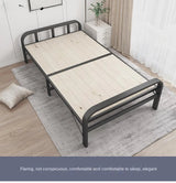 Convenient Folding Bed With Hard Board - Ideal for Limited Space and Travel Sleeping Bedroom Portable Simple Beds Folding-bed