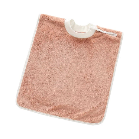 Coral Fleece Baby Bibs Toothbrush Towel Feeding Burp Cloth Saliva Towel Apron