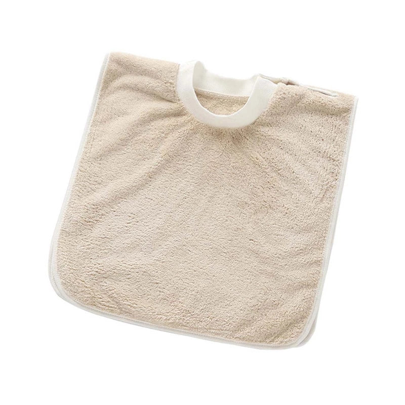 Coral Fleece Baby Bibs Toothbrush Towel Feeding Burp Cloth Saliva Towel Apron