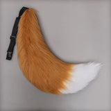 Cosplay Genshin Impact Anime Game Gorou Costume Wig Fox Tail Ears Stricker Sets Halloween Costume For Woman Man Clothes