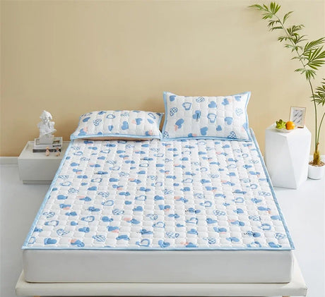 Cotton Hotel Single Double Non-Slip Mat Hotel Thin Mattress Protective Pad Student Dormitory Bed Cotton-Padded Mattress Cushion