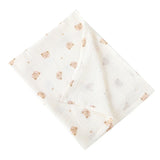 Cotton Swaddle Blanket Baby Blanket Floral Print Muslin Diaper Swaddle New Born Crinkle Fabric Baby Born Stroller Cover