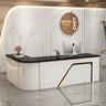 Counter Table Bar Reception Desk Tall Marble Office Commercial Reception Desk Beauty Salon Toonbank Winkel Garden Furniture Sets