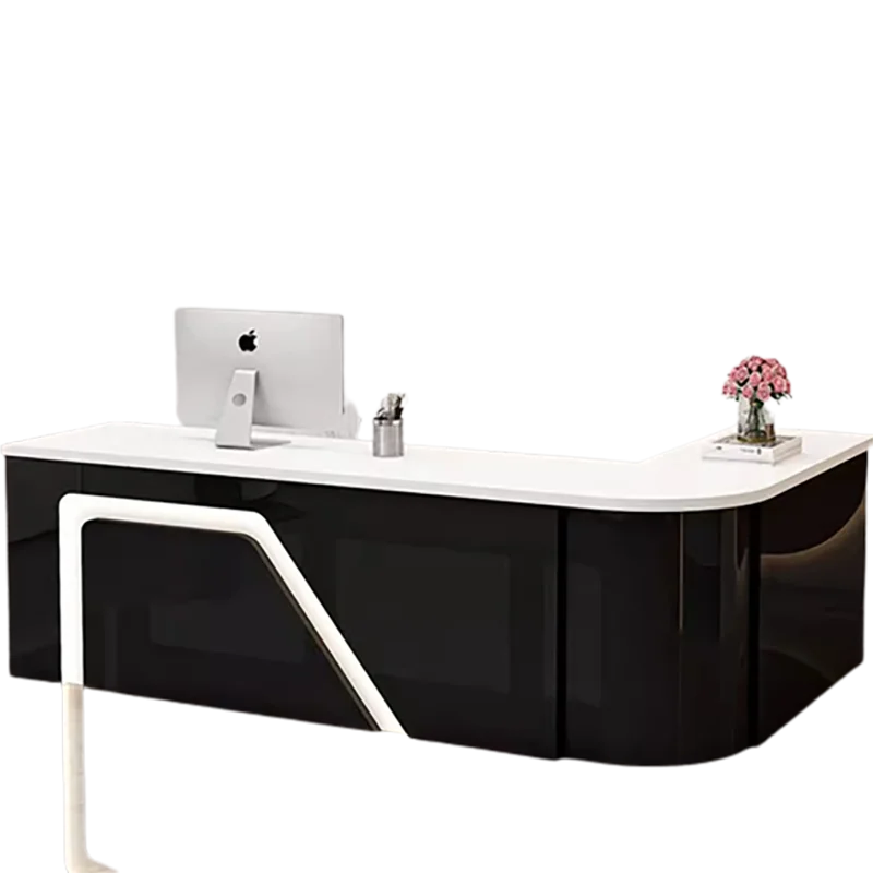 Counter Table Bar Reception Desk Tall Marble Office Commercial Reception Desk Beauty Salon Toonbank Winkel Garden Furniture Sets