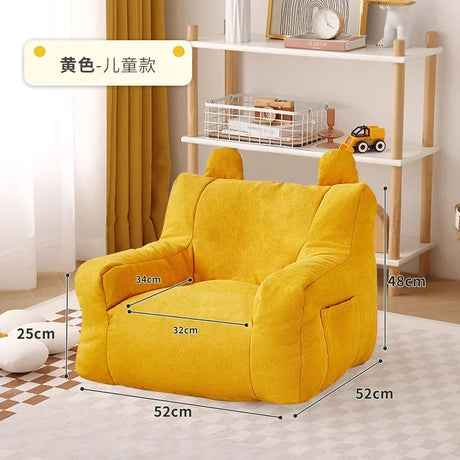 Creative Lovely Web Celebrity Children Sofa Small Sofa Baby Baby Couch Tatami Lovely Single Lazy Sofa Chair Reading Corner