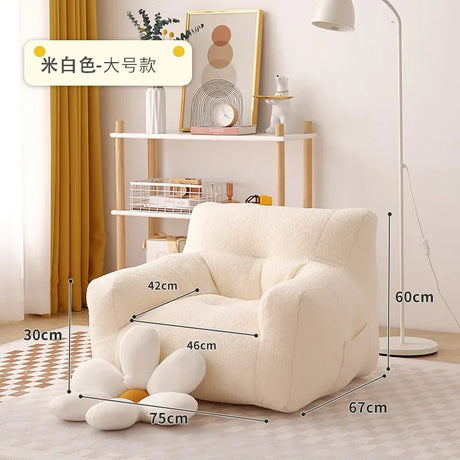 Creative Lovely Web Celebrity Children Sofa Small Sofa Baby Baby Couch Tatami Lovely Single Lazy Sofa Chair Reading Corner