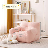 Creative Lovely Web Celebrity Children Sofa Small Sofa Baby Baby Couch Tatami Lovely Single Lazy Sofa Chair Reading Corner