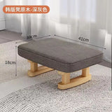 Creative Small Wood Chair Household Shoe Changing Stool Ins Sofa Living Room Foot Rest Stool Tea Table Children Bathroom Footsto