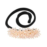 Crystal Magic Bun Maker Elegant Hairbands Donut Hairpin Hair Bands Fashion Girl Women Diy Hair Styling Headband Tool Accessories