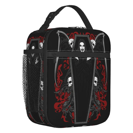 Custom Heavy Metal Band Rock Lunch Bag Men Women Warm Cooler Ozzy Osbourne Prince Of Darkness Insulated Lunch Box for Student