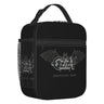 Custom Heavy Metal Band Rock Lunch Bag Men Women Warm Cooler Ozzy Osbourne Prince Of Darkness Insulated Lunch Box for Student