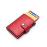 Customized Wallet 2024 Credit Card Holder Leather Blocking Rfid Wallet Men id bank card holder Anti thief Wallet Card Case Purse