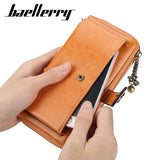 Customized Women Wallets Name Engraving Fashion Long PU Leather Quality Card Holder Classic Female Purse Zipper Wallet For Women