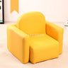 Cute Baby Kids Lazy Sofa Sponge Filler Solid Wood Frame Soft Seat Chair Handrail Separable As Desk Children Baby Sofa Chair