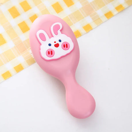 Cute Cartoon Air Cushion Anti-screw Hair Brush Comb Mini Portable Small Massage Untangling Hairbrush for Girls Things Care Tools