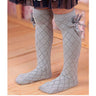 Cute Children's Knee High Socks for Toddlers Kids Baby Girls Solid Bow-knot Cotton Princess Dress Ballet Long Sock leg warmer