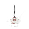 Cute Small Bag of Cowhide Pendant Cute Mini Pendant for Longchamp Mini Bag Accessories