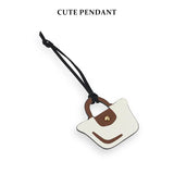 Cute Small Bag of Cowhide Pendant Cute Mini Pendant for Longchamp Mini Bag Accessories