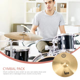 Cymbals Drum Kit Drum Part Jazz Drum Professional Cymbals Crash Cymbal Sturdy Cymbals Musical Instrument Accessory