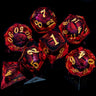 D&D Liquid Flow Core Dice & Liquid Activity Eye & Ring Sharp Edge D and D  Dungeon and Dragon Pathfinder Role Playing Games Dice