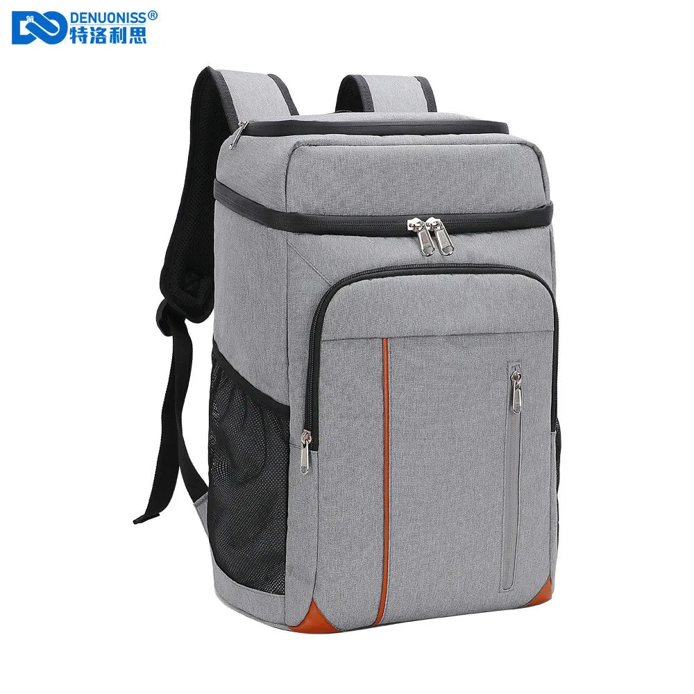 DENUONISS 22L Cooler Bag  100% Leakpoof Large Insulated Bag Outdoor Picnic Beach Thermal Bag Cooler Car Refrigerator  For Food