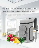 DENUONISS Cooler Backpack Sac Isotherme Soft Large Food Thermal Bag Leakproof Insulated Camping Isothermal Refrigerator