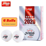 DHS DJ40+ Ping Pong Balls 3 Stars Professional Table Tennis Balls ABS New Material for Olympic Standard