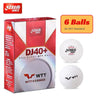 DHS DJ40+ Ping Pong Balls 3 Stars Professional Table Tennis Balls ABS New Material for Olympic Standard