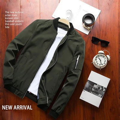 DIMUSI Men's Bomber Jacket Man Casual Streetwear Hip Hop Zipper Coats Fashion Men Baseball Uniform Aviator Jackets Clothing 9XL