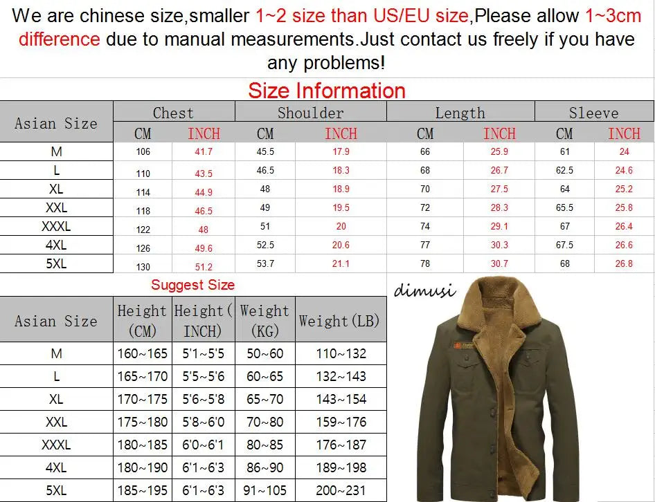 DIMUSI Winter Jacket Mens Military Fleece Warm Coats Male Fur Collar Army Tactical Aviator Jacket Jaqueta Masculina Clothing